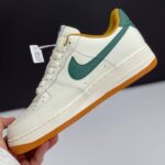 نایک ایر فورس وان کرم سبز  Nike Air Force 1 Cream Green - تصویر 2