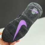 کفش نایک ایر مور آپتمپو مشکی بنفش Nike Air More Uptempo Black Purple - تصویر 3