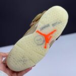 کفش نایک ایر جردن 6 تراویس اسکات بریتیش خاکی  Nike Air Jordan 6 Travis Scott British Khaki - تصویر 3
