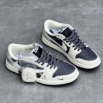کفش نایک ایر جردن وان لو تراویس اسکات بالنسیاگا Nike Air Jordan 1 Low Travis Scott Balenciaga - تصویر 3