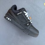 کفش لویی ویتون ترینر سوپر مستر تمام مشکی Louis Vuitton Trainer Super Master Triple Black - تصویر 5