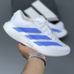 کفش آدیداس آدیزیرو ایو اس ال سفید آبی Adidas Adizero Evo SL White Blue - تصویر 2