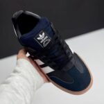 کفش آدیداس سامبا XL LG مشکی سفید Adidas Samba XL LG Black White - تصویر 4