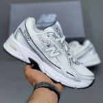 کفش نیوبالانس 740v2 سفید نقره ای New Balance 740v2 White Silver - تصویر 2