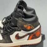 کفش نایک ایر جردن وان ساقدار پوست مار دراگون Nike Air Jordan 1 High Dragon Snakeskin - تصویر 3
