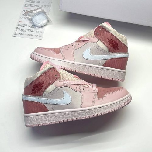 photo_30_2025-05-29_12-14-44-500x500-1.jpg کفش نایک ایر جردن وان ساقدار دیجیتال پینک Nike Air Jordan 1 High Digital Pink - تصویر 1